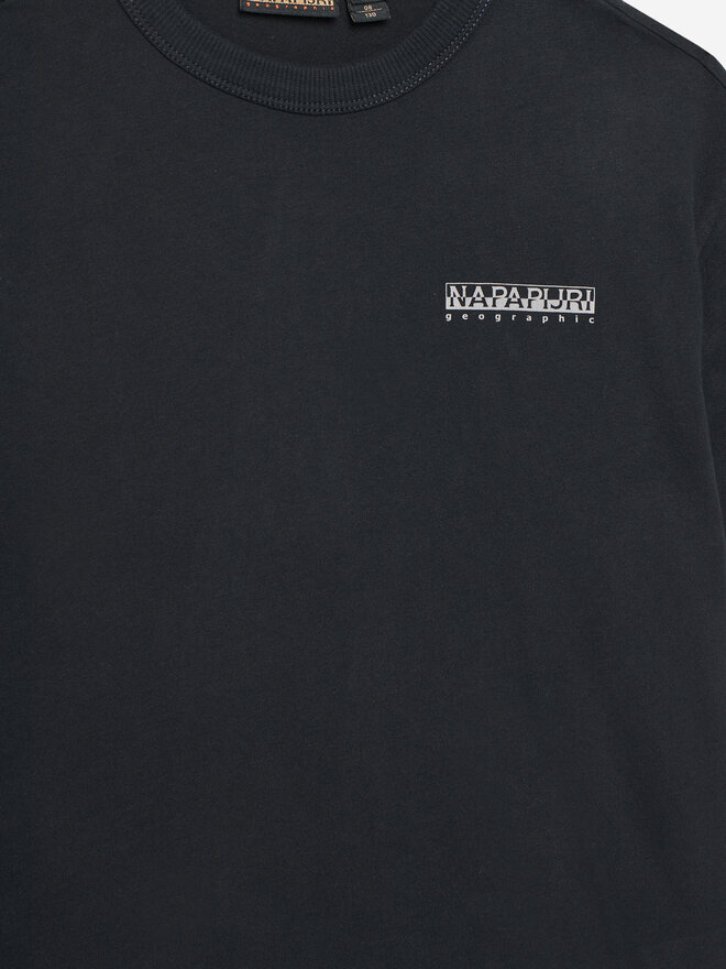 Napapijri Napapijri Marškinėliai S-Ahr NP0A88ZO M Juoda Regular Fit