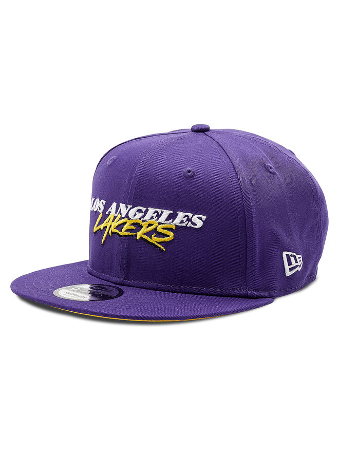 New Era Kšiltovka New Era La Lakers Script Logo 9Fifty 60285203 Fialová