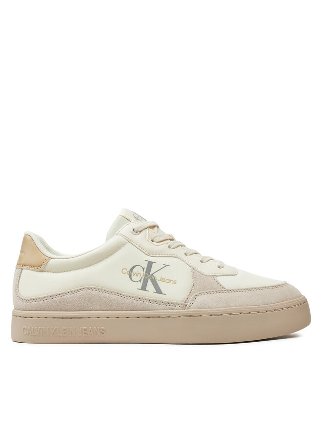 Calvin Klein Jeans Sneakers Calvin Klein Jeans Classic Cupsole Low Mix Mtl YM0YM01033 Écru