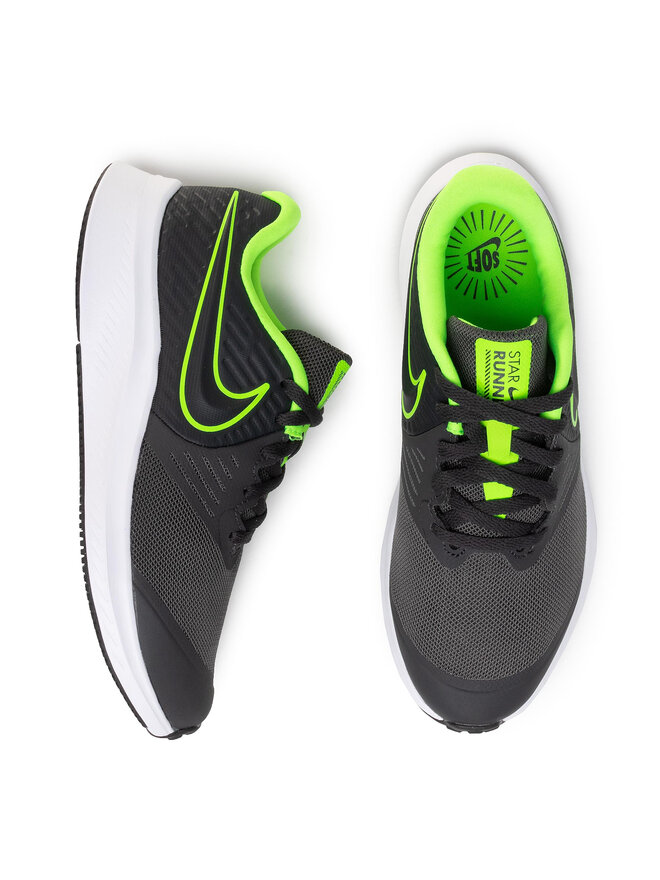 Nike Bežecké topánky Nike Star Runner 2 (Gs) AQ3542 004 Čierna