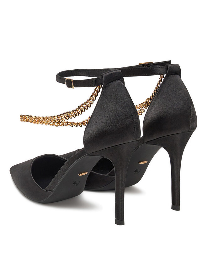 DeeZee Pantofi cu toc subțire DeeZee BG-0228-3 Negru