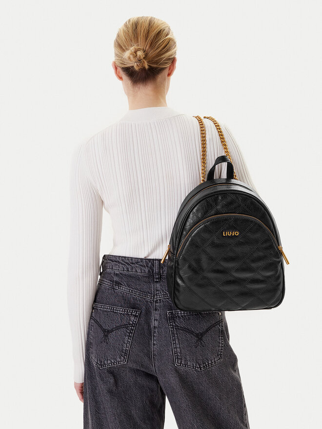 Liu Jo Рюкзак Liu Jo Ecs M Backpack AA5123 E0914 Чорний