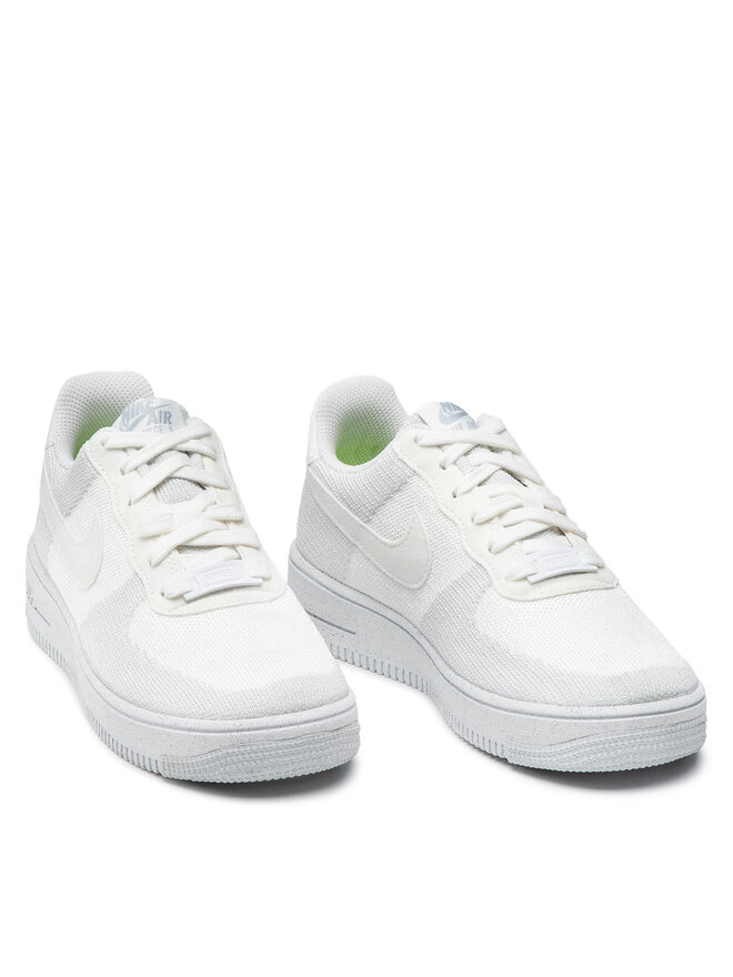 Sneakers Nike Af1 Crater Flyknit (GS) DH3375 100 Alb | epantofi.ro