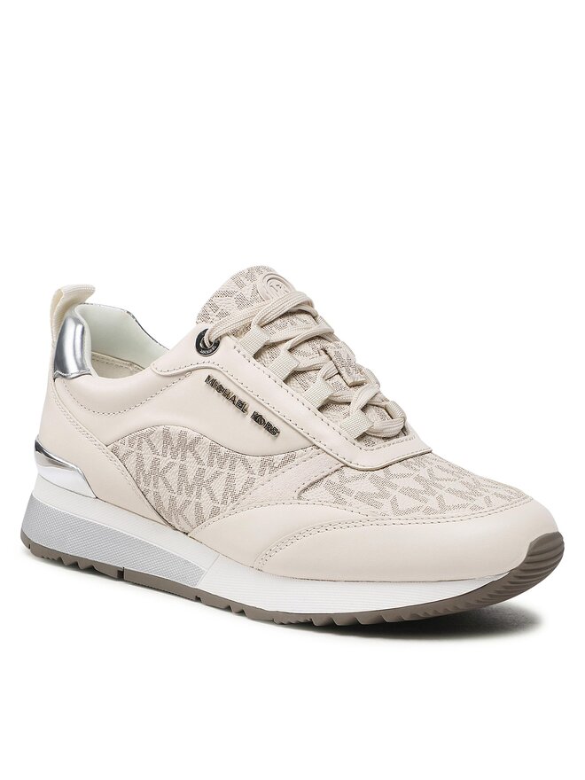 MICHAEL Michael Kors Sneakersy MICHAEL Michael Kors Allie Stride Trainer 43T2ALFS4L Béžová