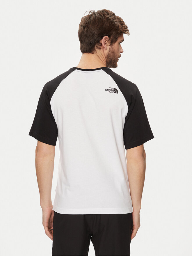 The North Face The North Face Marškinėliai Easy NF0A87N7 Balta Regular Fit
