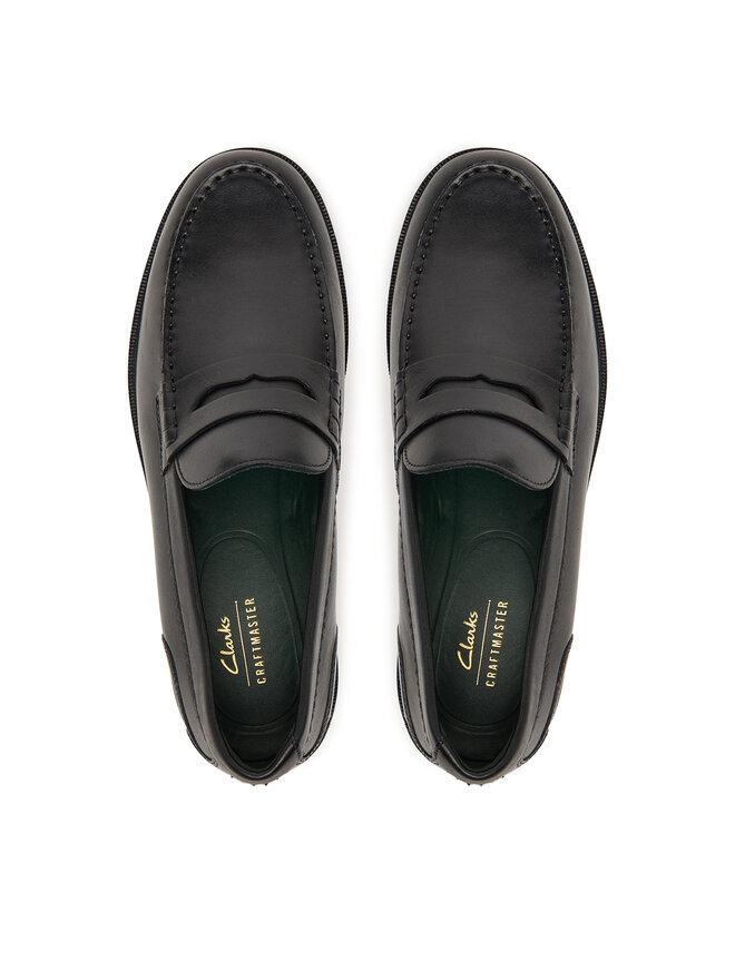 Clarks Slipper Clarks Craft James Lo 26178569 Schwarz