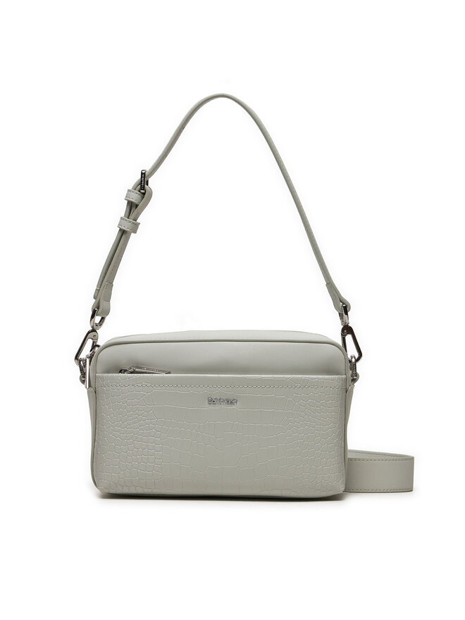 Calvin Klein Дамска чанта Calvin Klein Ck Must Conv Camera Bag K60K612110 Сив