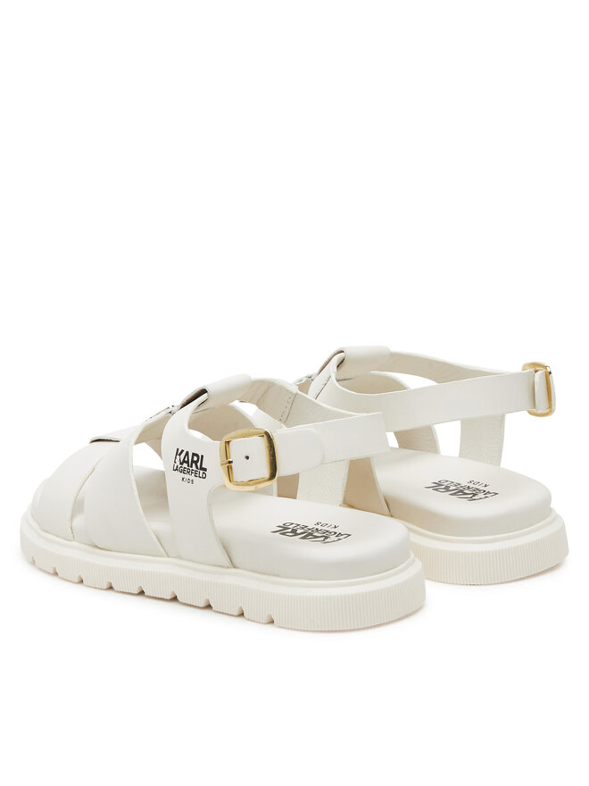 Karl Lagerfeld Kids Sandales Karl Lagerfeld Kids Z30372 M Écru