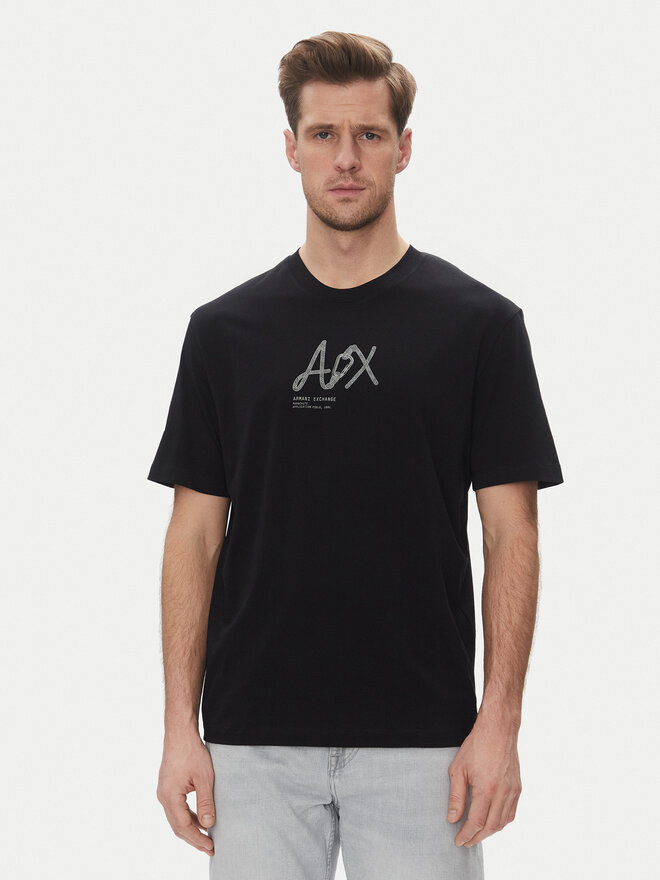 Armani Exchange Armani Exchange Póló XM000566 AF10334 UC001 Fekete Regular Fit
