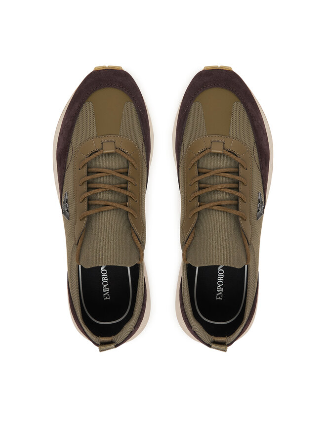 Emporio Armani Sneakers Emporio Armani EM003739 AF19724 MZ783 Grün