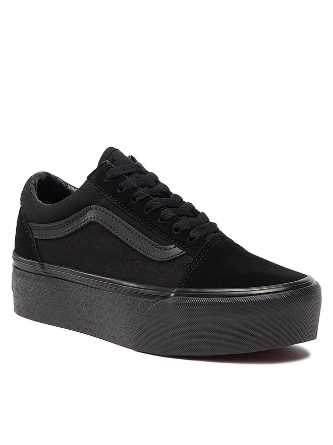 Vans Πάνινα παπούτσια Vans Old Skool Stac VN0A7Q5MBKA1 Μαύρο