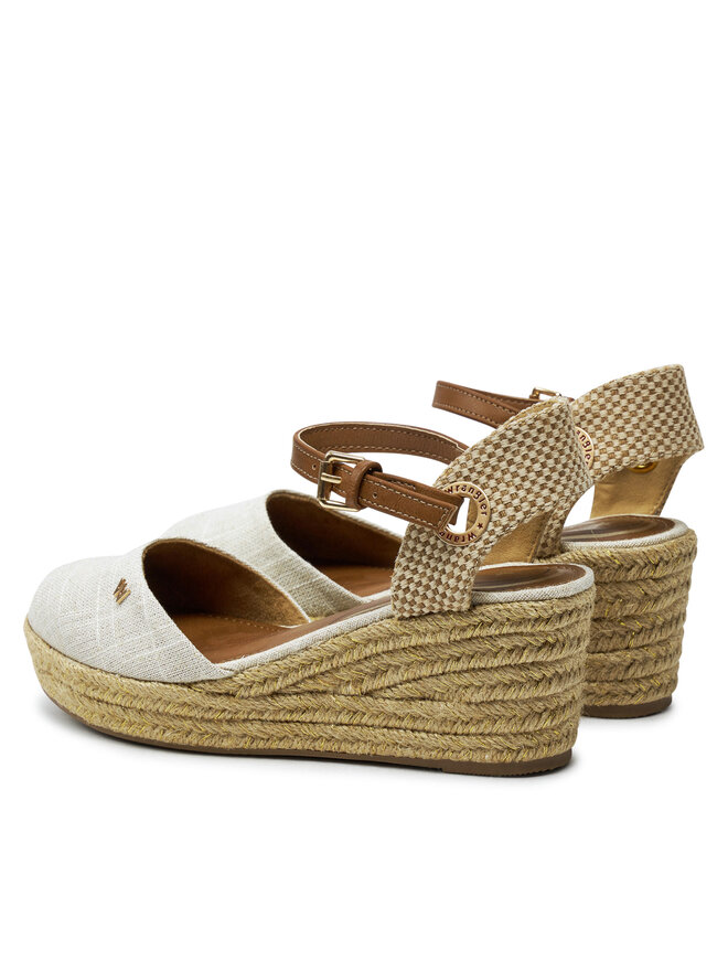 Wrangler Espadryle Wrangler Bela Women Semi Wedge 20241055 Szary