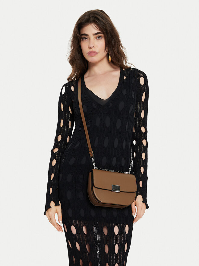 KARL LAGERFELD Ročna torba KARL LAGERFELD 245W3057 Rjava