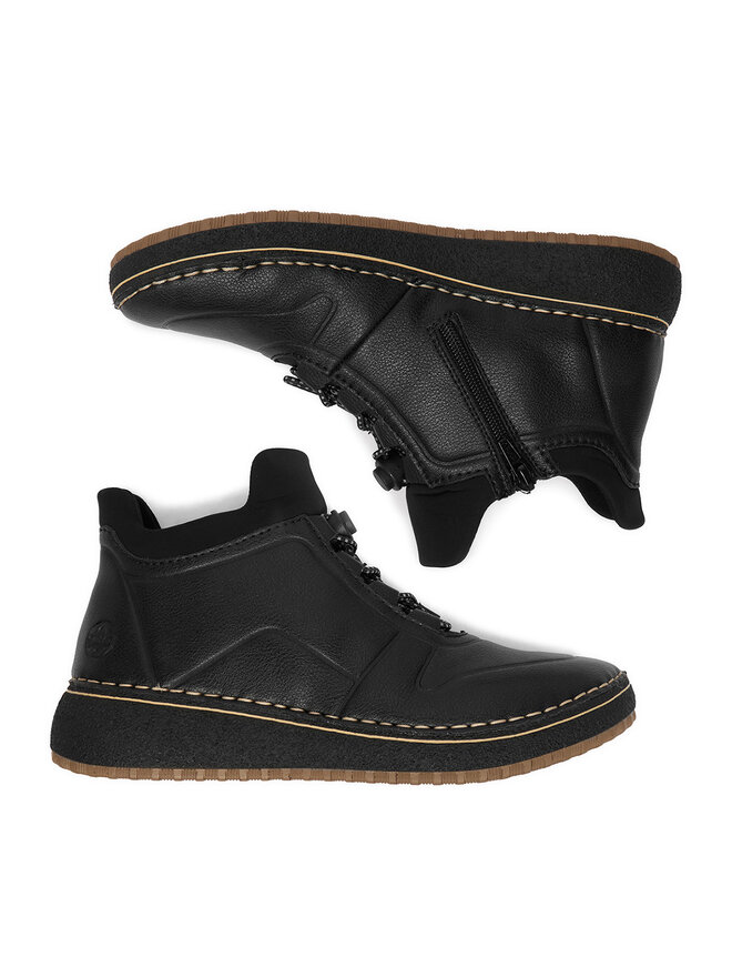 Rieker Schnürschuhe Rieker CEO-50961-00 Schwarz