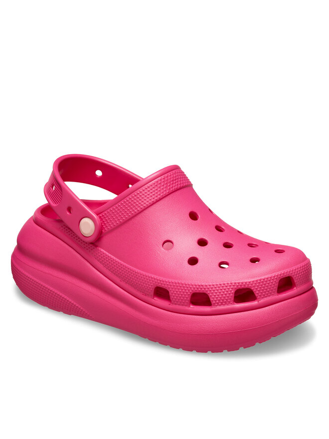 Crocs Şlapi Crocs Crush Clog 207521 Roz