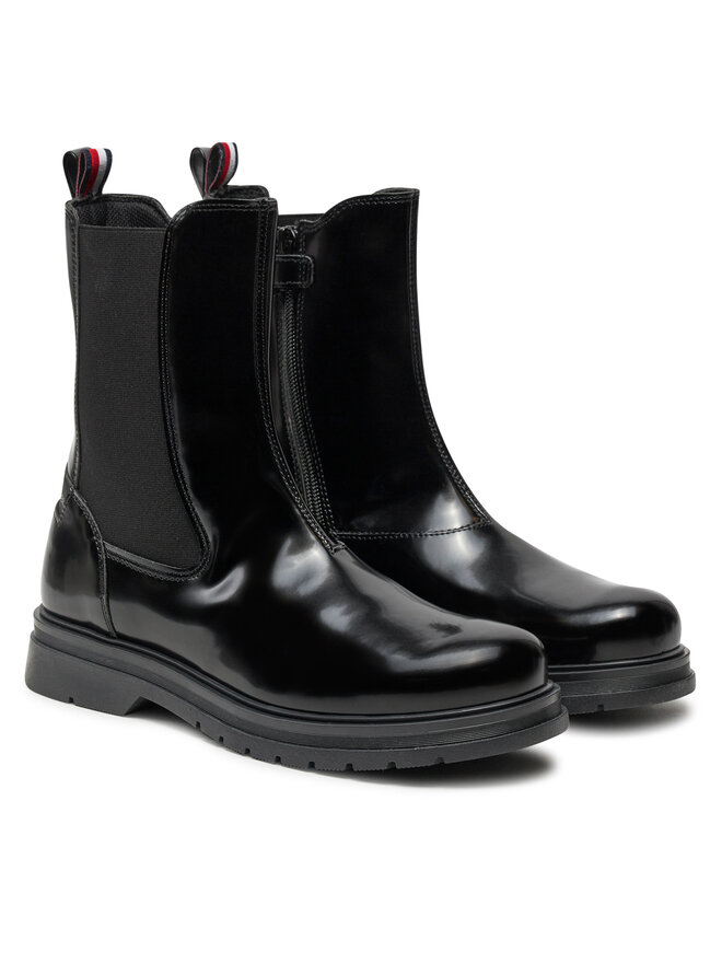 Tommy Hilfiger Ботильйони Tommy Hilfiger T4A5-33586-1453999 Чорний