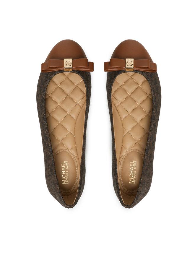 MICHAEL Michael Kors Μπαλαρίνες MICHAEL Michael Kors Andrea Ballet 40R3ANFP1B Καφέ