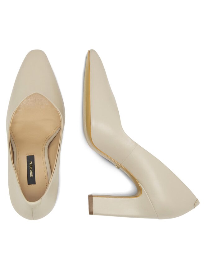 Gino Rossi Pantofi pumps Gino Rossi ETNA-112600 Écru