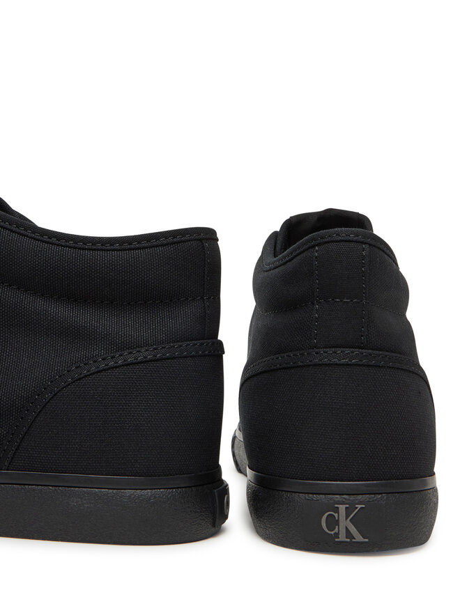 Calvin Klein Jeans Sneakersy Calvin Klein Jeans Ess Vulc Mid Mg Canvas YM0YM01210 Czarny