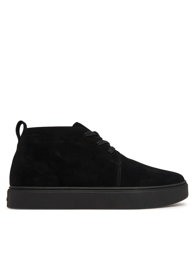 Calvin Klein Schnürschuhe Calvin Klein Hybrid Clean Mid Lace Up Su HM0HM02254 Schwarz