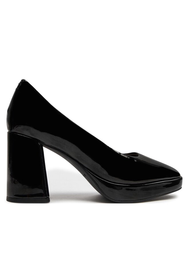 Clarks Туфлі Clarks Zoya85 Court 26176364 Чорний