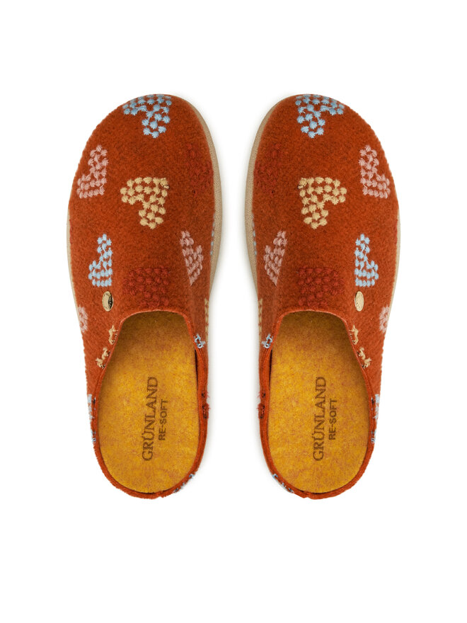 Grünland Hausschuhe Grünland Holl 2955 Orange