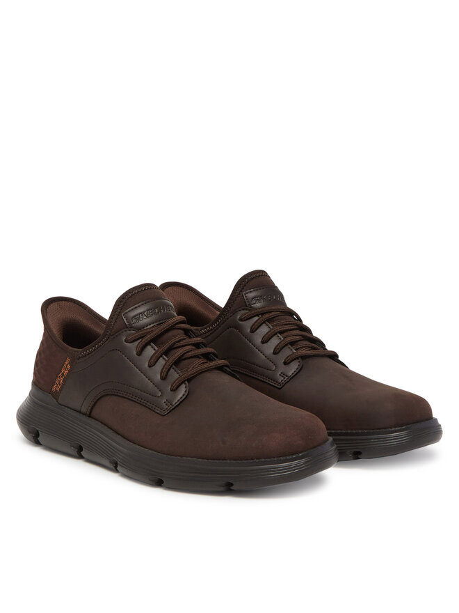 Skechers Superge Skechers Garza-Gervin 205046/CHOC Rjava