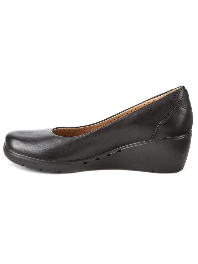 Clarks Halbschuhe Clarks Un Cass 261211804 Schwarz