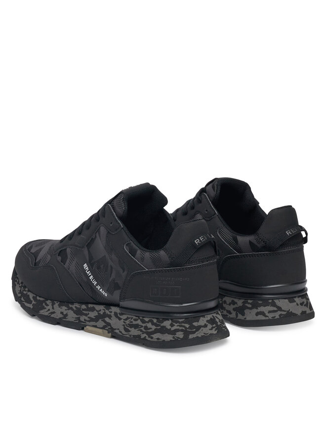 REPLAY Sneakersy REPLAY GMS68 .000.C0096T Černá