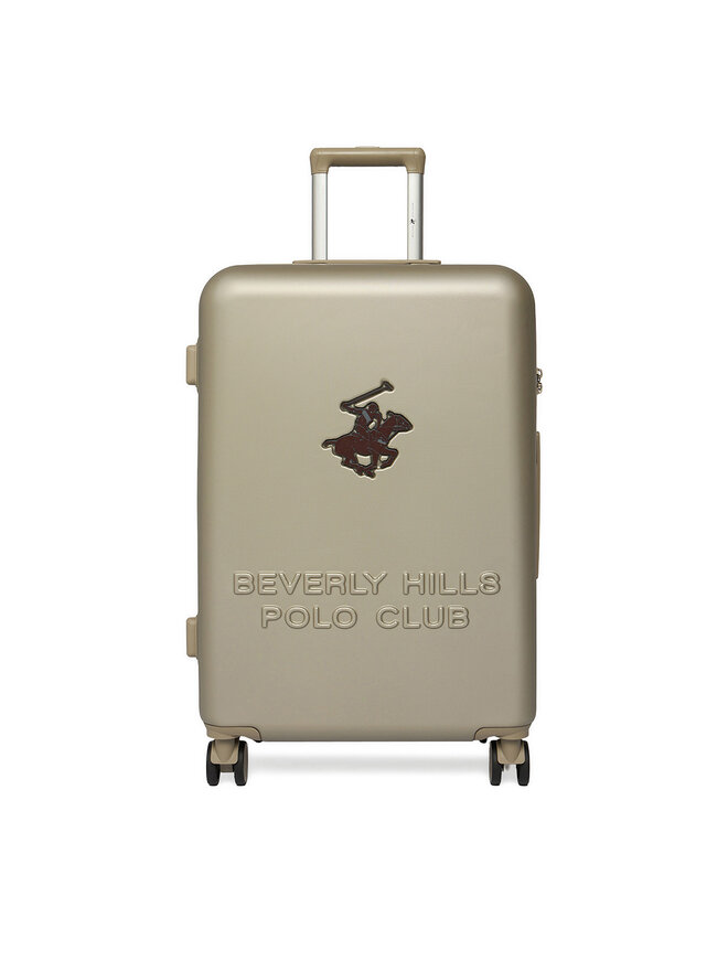 Beverly Hills Polo Club Середня валіза Beverly Hills Polo Club CEO-BHPC-M-003-08-BEIGE Бежевий