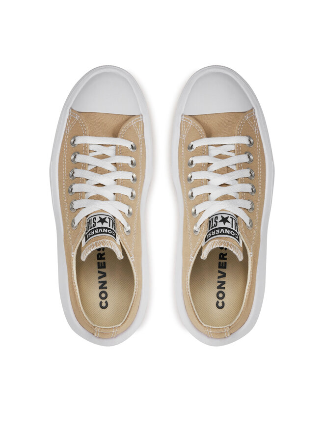 Converse Sneakers aus Stoff Converse Chuck Taylor All Star Move A07580C Beige
