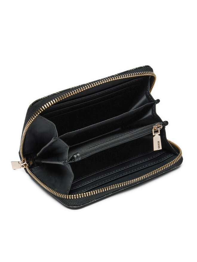 Guess Portafoglio grande da donna Guess Laurel (CU) Wallets SWCU85 00400 Nero