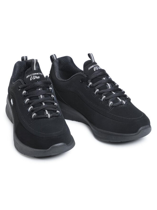 Sneakersy Skechers 12364 BBK Czarny eobuwie .pl