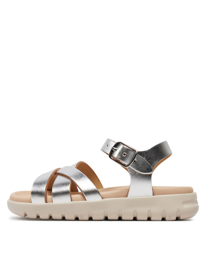 Geox Sandalen Geox J Sandal Soleima Gir J45GSA 000CF C1007 M Silberfarben
