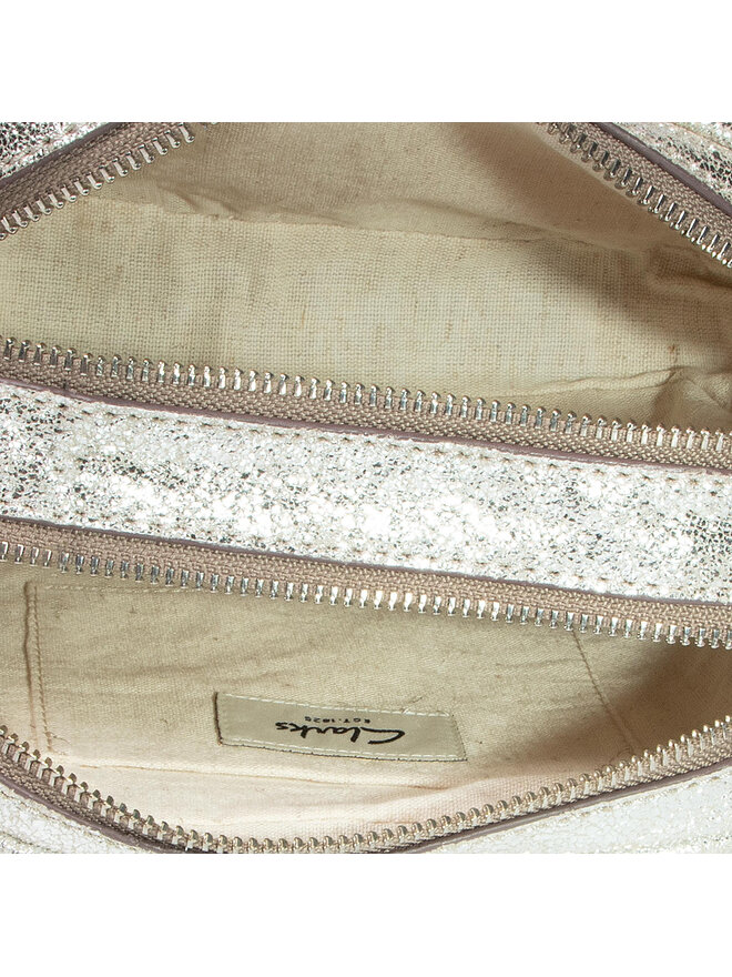 Clarks Τσάντα Clarks Topsham Mila 261479540 Ασημί