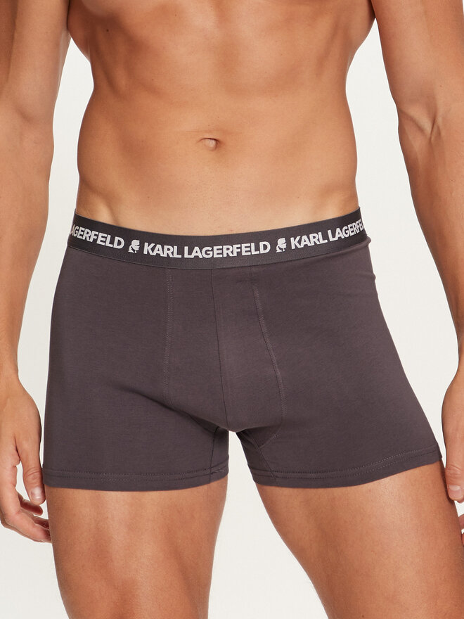 KARL LAGERFELD KARL LAGERFELD Pack de 3 bóxers 235M2109 Negro
