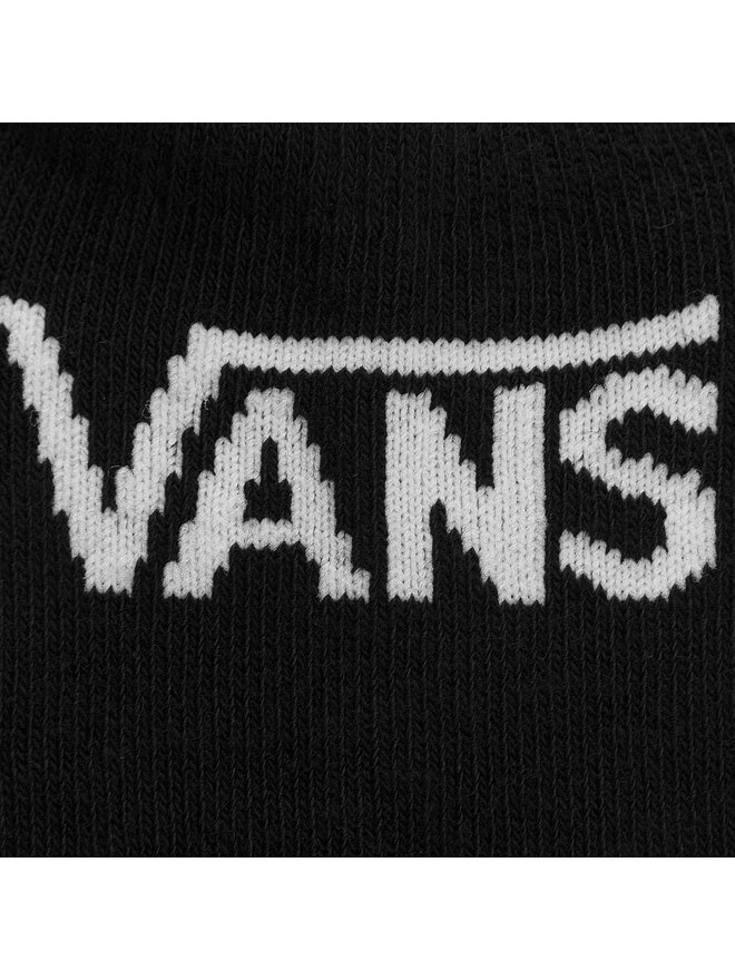 Vans Set di 3 paia di calzini corti da donna Vans Classic Kick 6.5 VN000XSSBLK Nero