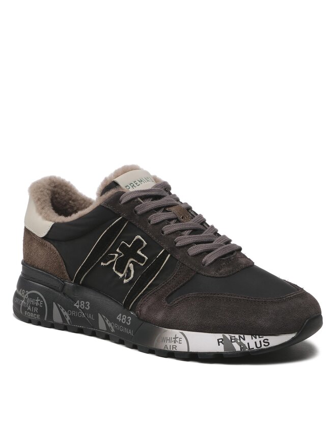 Premiata Sneakersy Premiata Lander 6103 Hnědá