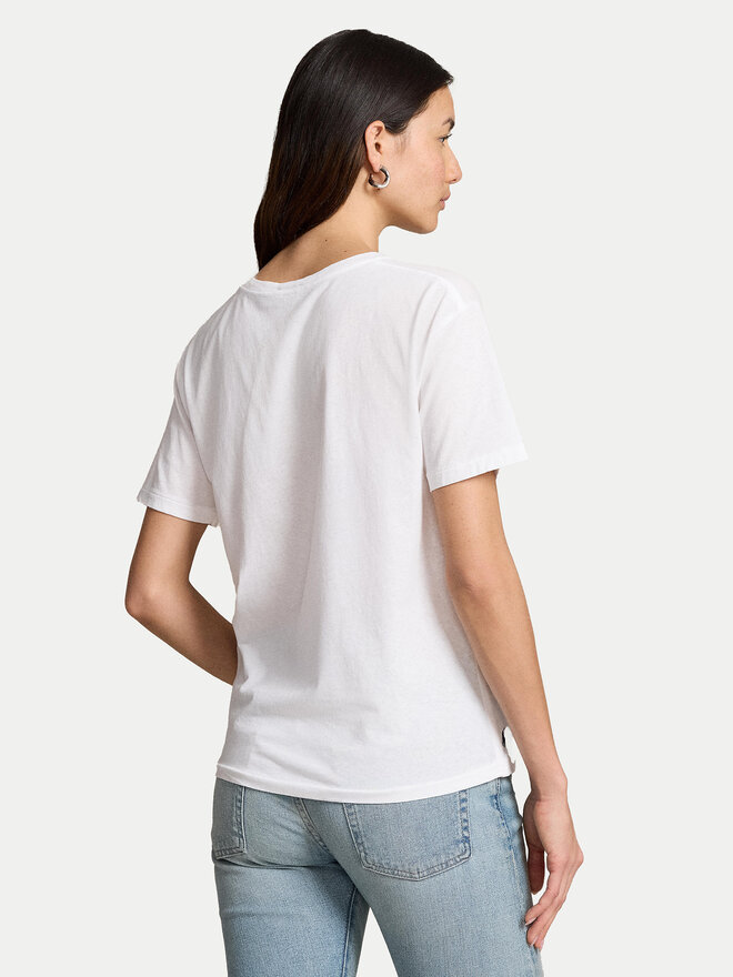 Polo Ralph Lauren Polo Ralph Lauren T-Shirt 211891561001 Weiß Relaxed Fit