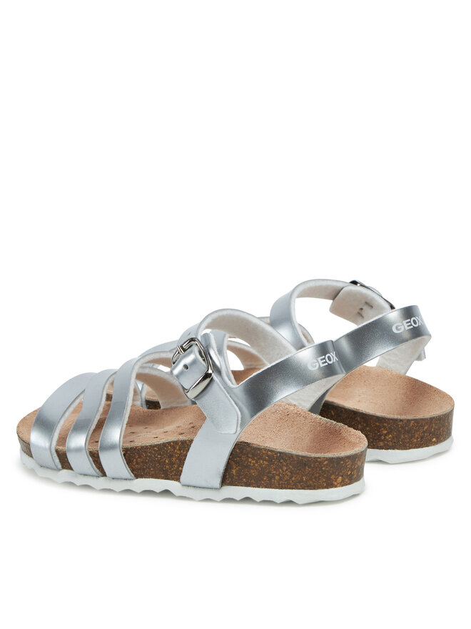 Geox Sandalen Geox J Adriel J558MF 000KN C1007 M Silberfarben