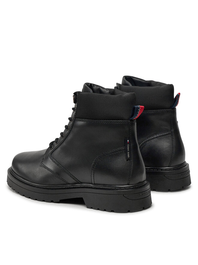 Tommy Jeans Μποτίνια Tommy Jeans EM0EM01446 Μαύρο