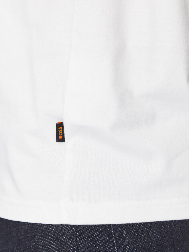 BOSS Boss Póló Tefragile 50503535 Fehér Regular Fit