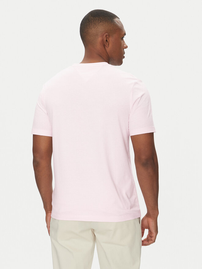 Tommy Hilfiger Tommy Hilfiger Marškinėliai Ess Seasonal MW0MW39995 Rožinė Regular Fit