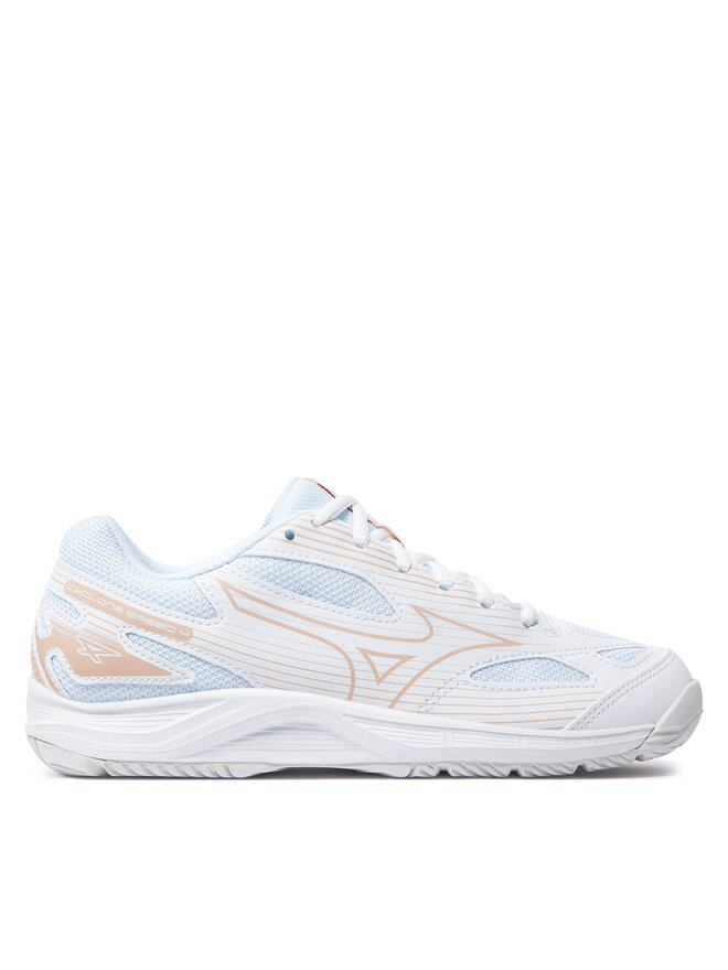 Mizuno Обувки за зала Mizuno Cyclone Speed 4 V1GC2380 Бял