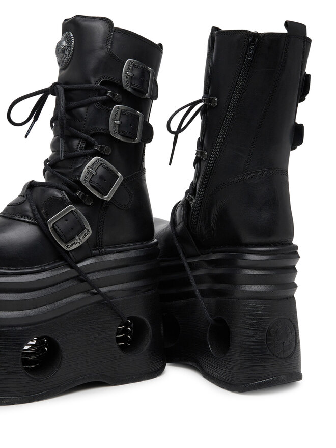 NEW ROCK Bokacsizma NEW ROCK M-373-C446 Fekete