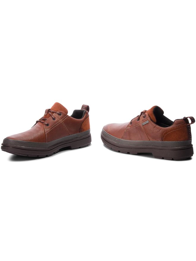 Halbschuhe Clarks Rushway Lace Gtx GORE TEX 261355567 Braun eschuhe