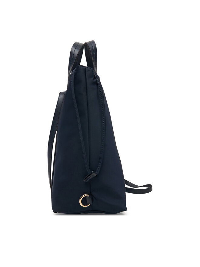 Tommy Hilfiger Rucksack Tommy Hilfiger Th Soft Nylon Tote/Backpack AW0AW19029 Dunkelblau