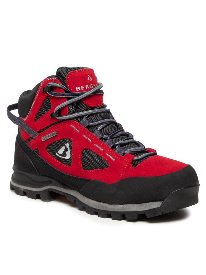 Bergson Trekkingi Bergson Kakka Mid Stx Czerwony
