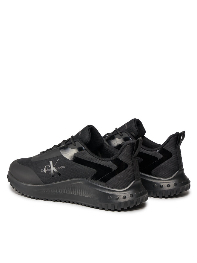 Calvin Klein Jeans Sneakers Calvin Klein Jeans Eva Runner Low Lace Ml Mix YM0YM00968 Nero