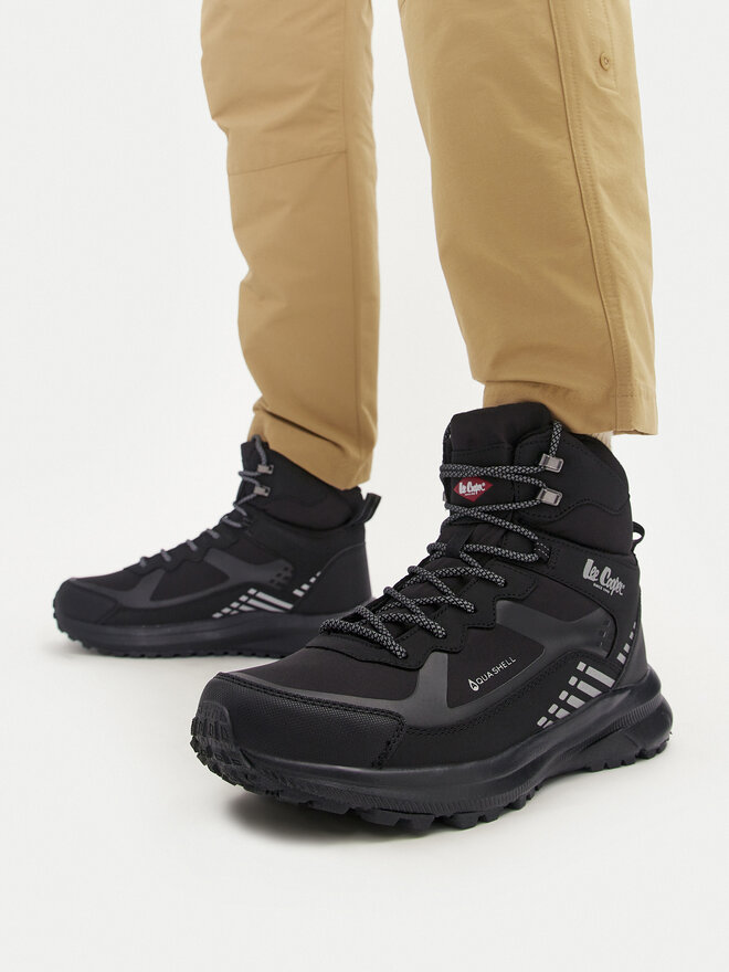 Lee Cooper Schnürstiefeletten Lee Cooper LCJ-24-01-2933MA Schwarz